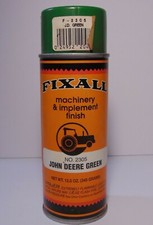 Vintage 1980s Fixall John Deere Green Graphic Spray Paint Can 2305 Made In USA
