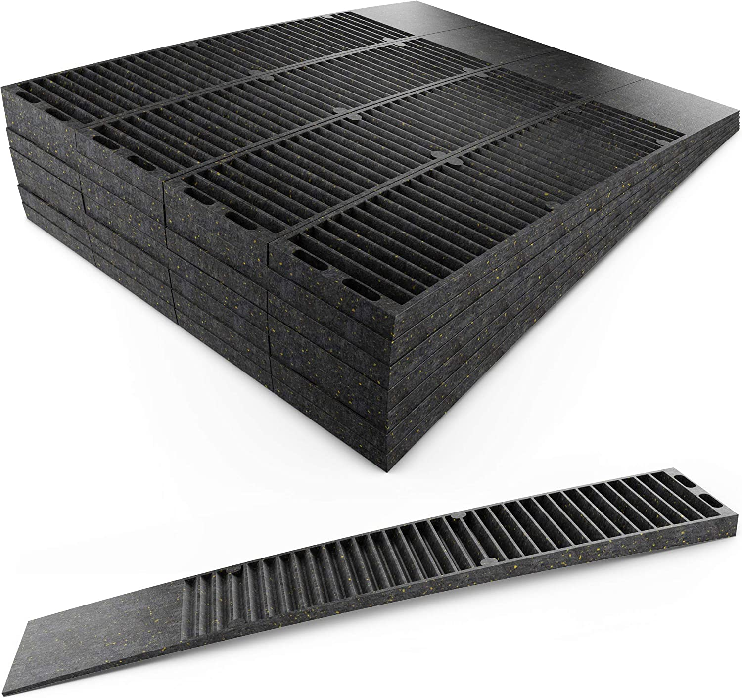 7.75 Inch Durable Composite Shims 12 Pack for DIY Leveling and Home Improvement