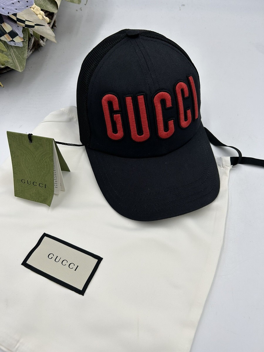 Unisex Gucci embroidered baseball cap size extra small 