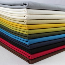 Heavy Weight Canvas Fabric 100% Cotton Upholstery 44" wide per metre and samples
