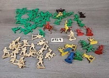 Marx Tim Mee Mixed Lot Plastic Figures Army Western Vintage
