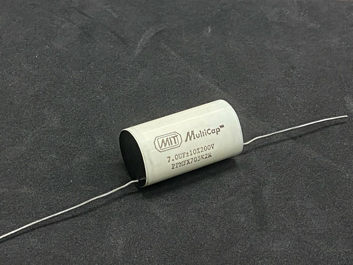 1pcs- Multicap MIT PPMFX 7uF 200V 10% PPMFX705K2R Audio 1pcs- Multicap MIT PPMFX 7uF 200V 10% PPMFX705K2R Audio