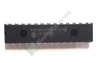 12 pcs. MICROCHIP PIC18F2553-I/SP IC MCU 8BIT 32KB FLASH 28SPDIP