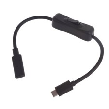 Power Switches USB Type C Male to Female Extension Cable Switches 10Gbps