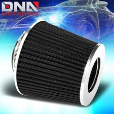 3 Coldshort Ram Black Air Intake Dry Cone Cotton Gauze Rubber Filterclamp