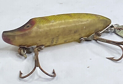 Vintage HEDDON Fishing Lure Flap-Tail Jr. Lure Hard To Find Vintage HEDDON Fishing Lure Flap-Tail Jr. Lure Hard To Find
