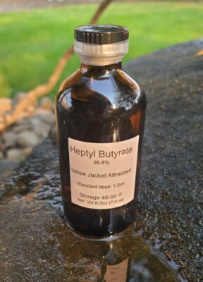 #ad #ad Heptyl Butyrate XL Bulk Yellow Jacket Wasp Trap Attractant for Traps. 8oz $96.95