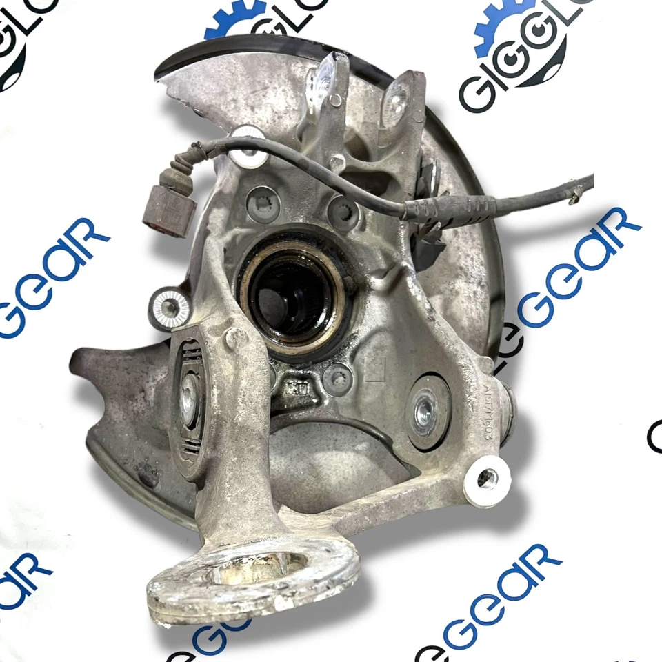 AUDI A6 QUATTRO 2012-2017 eje trasero derecho pasajero nudillo cubo rueda OEM Foto 4 de 4