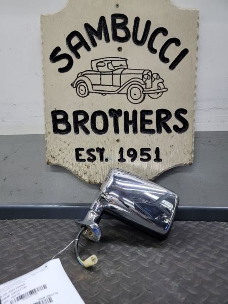 1982 ROLLS ROYCE SILVER SPUR DRIVER SIDE VIEW MIRROR: CHROME 