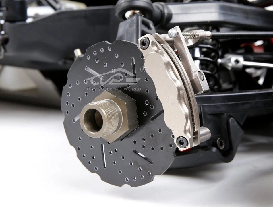 Front Wheel Cable Brake System Set in US for 1/5 HPI Baja 5B 5T SS 5SC ROVAN KM - Image 4 of 4