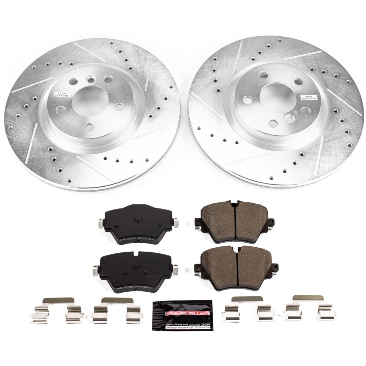 PowerStop Brake Kit | 2011–2016 Mini Cooper Front Autospecialty (KCOE6739) main image 1