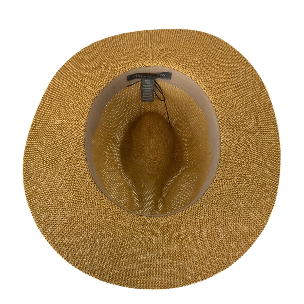 Vince Camuto Womens Wide Brim Straw Mesh Sun Hat Leopard  display picture 3