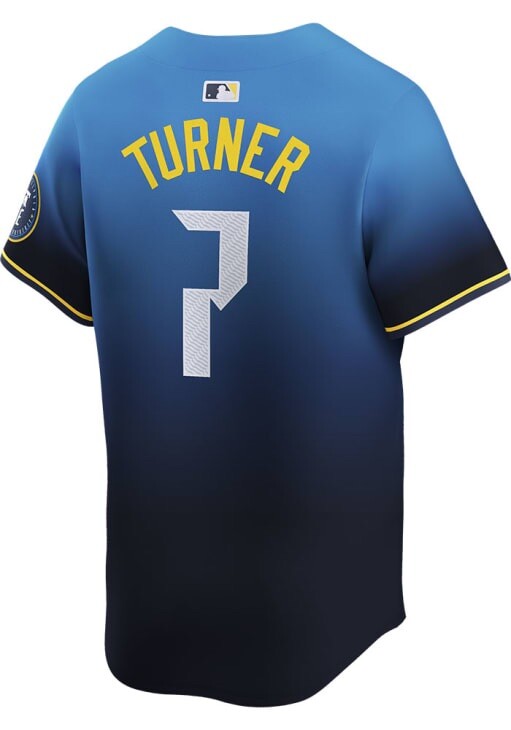 Trea Turner Philadelphia Phillies Nike Blue City Connect Jersey