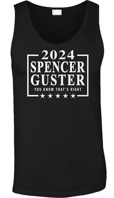 Spencer Guster Election Voting Humor Joke Funny Parody Satire Mens Tank