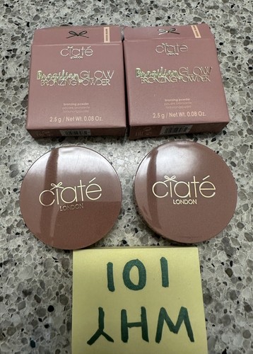 X2 CIATE Brazilian Glow Bronzing Powder in COCOA ISLAND .08oz/2.5g MINI DELUXE - Picture 6 of 22
