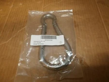 2PACK New 316 STAINLESS STEEL SPRING CLIP 1/2" CARABINER (S0120-0160)