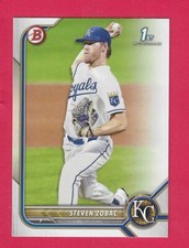 50 card lot of 2022 Bowman Draft #101 Steven Zobac - Royals - 10 lots available