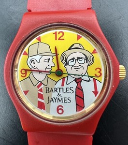 Vintage Bartles & Jaymes Gallo Wine Cooler Plastic Wrist Watch Modesto CA