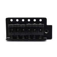Guitar Bridge Tremolo System Set for Strat Guitar Tailpiece Replacement Black