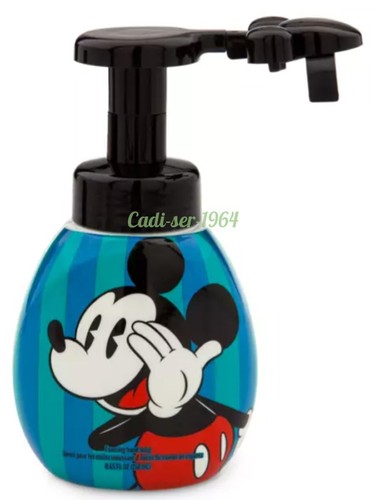 Disney Store Mickey Mouse Hand Soap Dispenser NEW Citrus Scented Foam Soap 250ml - Picture 17 of 24