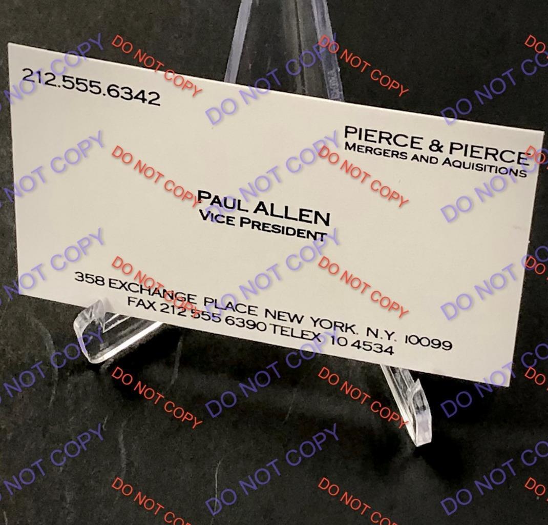 American Psycho Business Card Holder