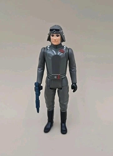 1980 Vintage STAR WARS AT-AT COMMANDER Figure COMPLETE NO REPRO Hong Kong Kenner