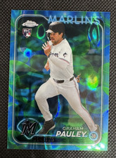 2024 Topps Chrome Update - Graham Pauley #USC97 Green/Blue Lava /125 (RC)