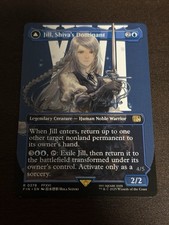 Jill, Shiva's Dominant [Borderless] #378 Prices | Magic Final Fantasy |  Magic Cards