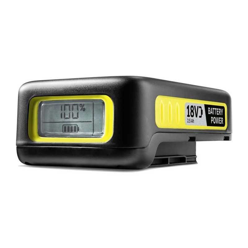 Batterie Power Karcher 18V à gestion thermique et autonomie prolongée