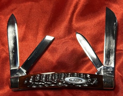 Vintage Case XX Knife Small Congress 64052 1970 10 Dot Redbone MINT