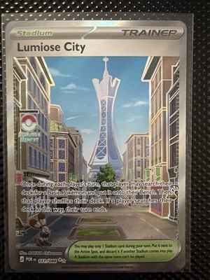 Lumiose City 111/088 Ultra Rare Perfect Order Pokemon - Pack Fresh 