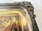 Egyptian Ornate Engraved Vintage Wall Hanging Metal Brass? Plaque Tray — photo 7
