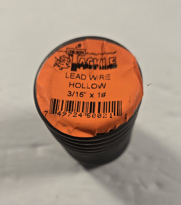 Oregon Tackle New Lead Wire Hollow 3/16'' #1