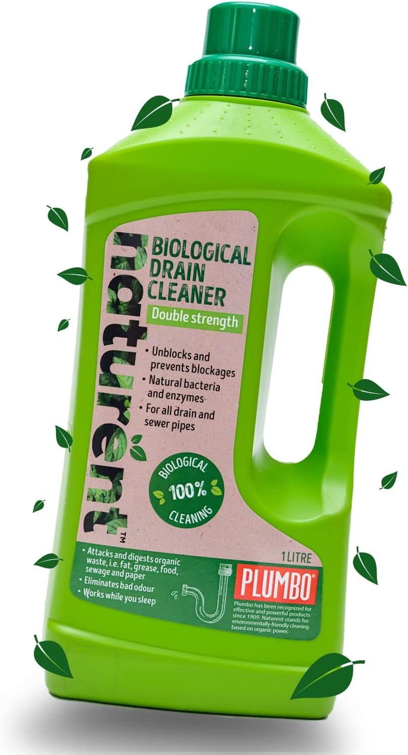 Eco Drain Cleaner from Plumbo - Safe and Effective Probiotic & Enzyme Formula f