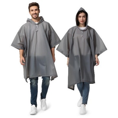 Regenponcho für Männer und Frauen, wasserdicht, 2er-Pack, leichter Regencape