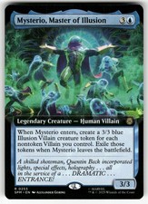 Mysterio, Master of Illusion (Extended Art) 253 Marvel's Spider-Man Magic MTG NM
