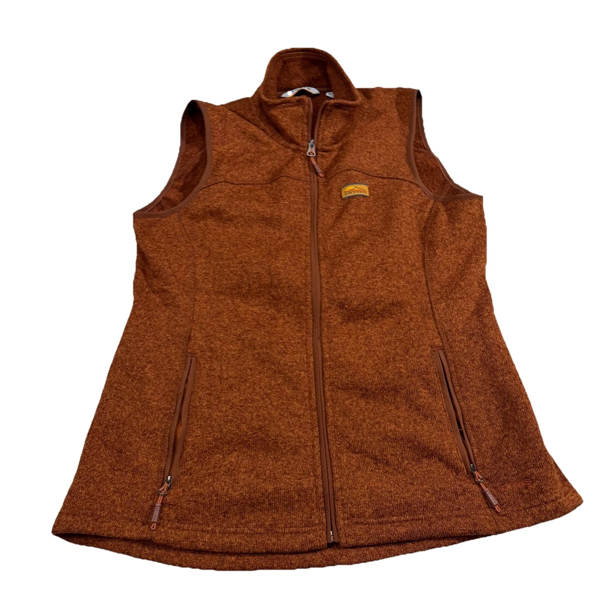 Veste micropolaire zippée homme orange - Ma Tenue Personnalisée