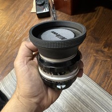 Vintage Nikon Nikkor-S Auto 1/1.4 50mm Non Ai Camera Lens with Front/Rear Cap
