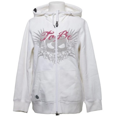 Tobe Technology, Kapuzenpullover, Größe: M, Weiß, Baumwolle/Polyester #177