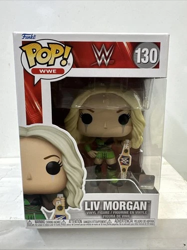Funko Pop Vinyl WWE Liv Morgan Crying #130 Women's Championship Belt New