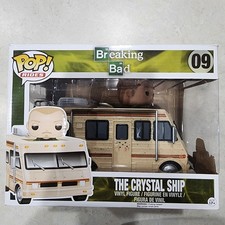 Funko POP Rides: Breaking Bad The Crystal Ship #09 New in Box (Tape Unbroken).