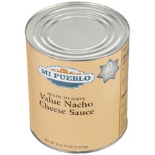 Mi Pueblo Nacho Cheese Sauce, 107 Ounces, 6 Cans Per Case
