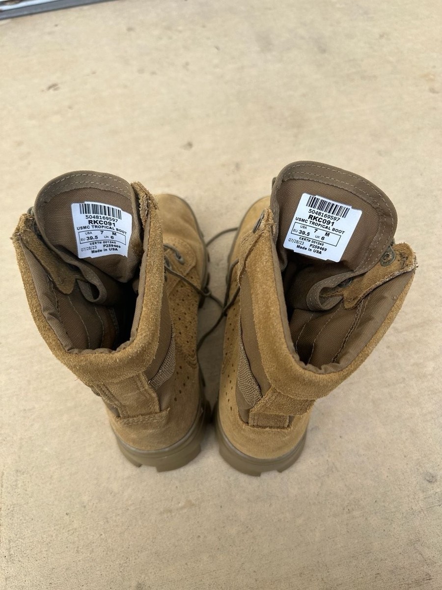 NEW Rocky RKC091 USMC Tropical Combat Boots Size 7M | eBay
