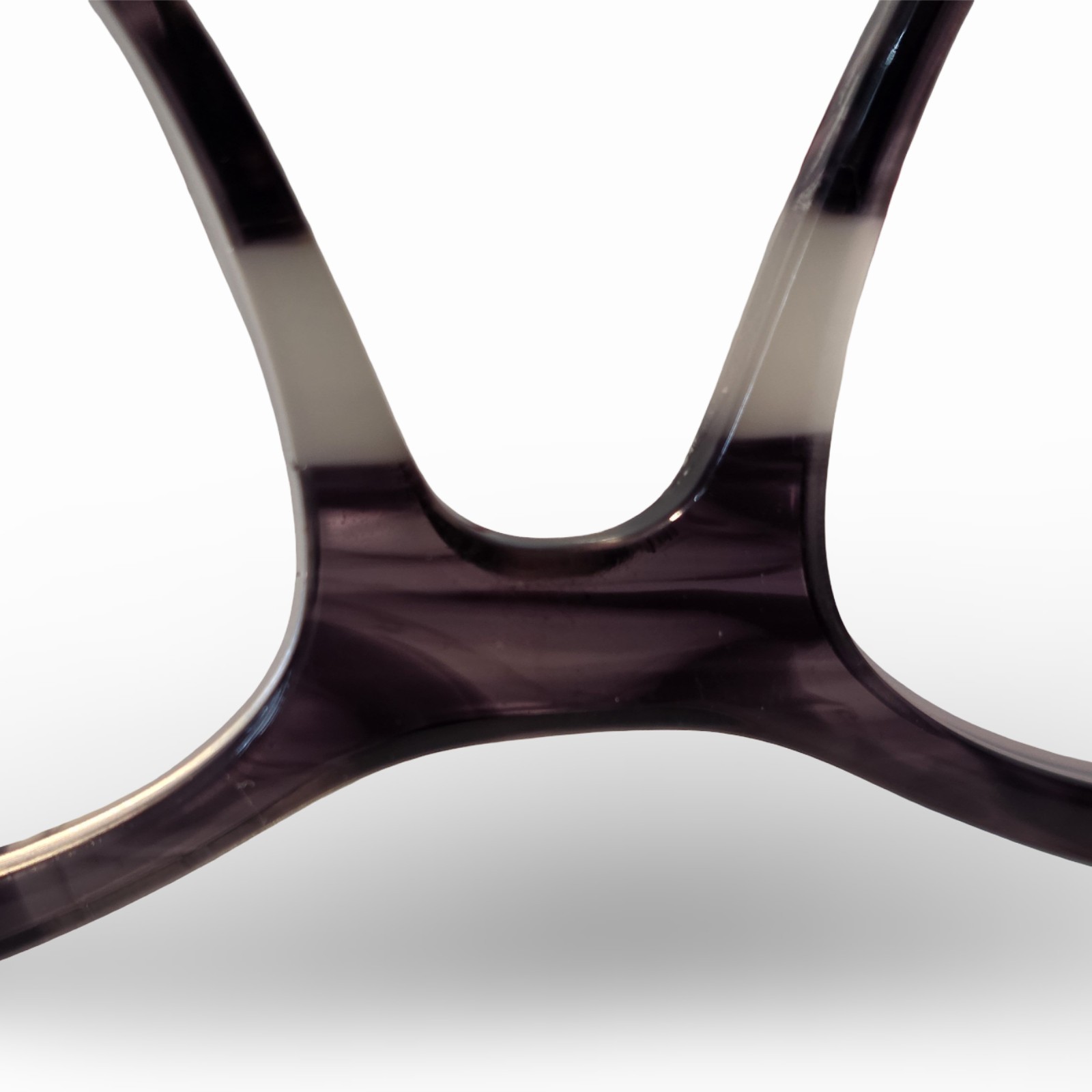 PRADA Heritage VPR 12T Cat Eye Eyeglasses Grey Marble & Red 51-17-140 w/ Case thumbnail 10