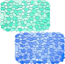 Sink Mat Pebble Sink Protectors for Kitchen Sink, PVC Eco-Friendly Adjustable St