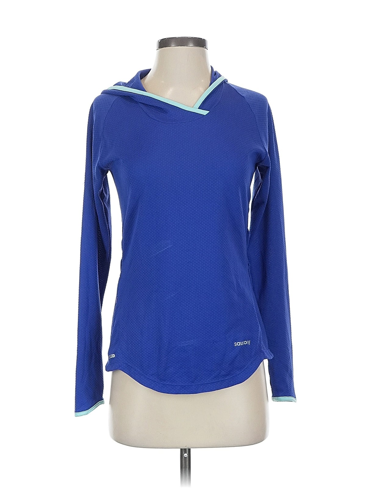 Saucony Women Blue Active T-Shirt S