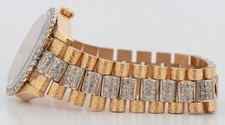 Rolex Day-Date President DIAMOND CHAMPAGNE 18K Yellow Gold 36mm 18038 Watch 8