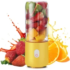 Portable Blender Cup – Mini Personal Smoothie Maker for Shakes & Juices USB Rech