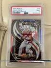 2024 Panini Select - Premier Level Drake Maye #113 Red/Blue Shock Prizm RC PSA 9