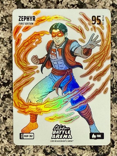 2026 Bo Jackson Battle Arena Griffey Zephyr Jung Hoo Lee Blizzard Fire Foil SSP